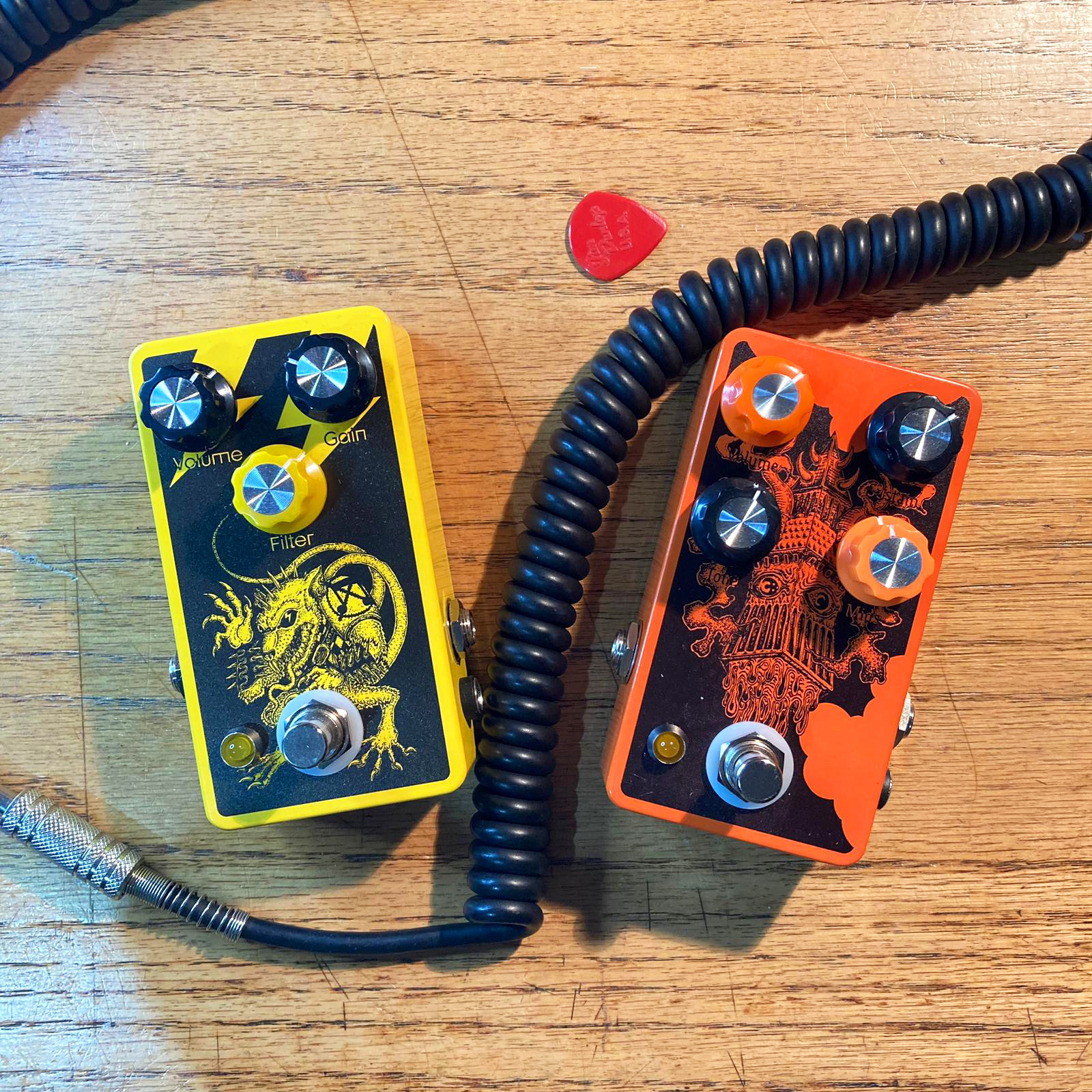 The Toor and Szczur pedals